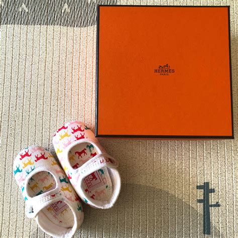 hermes baby boy|hermes baby booties.